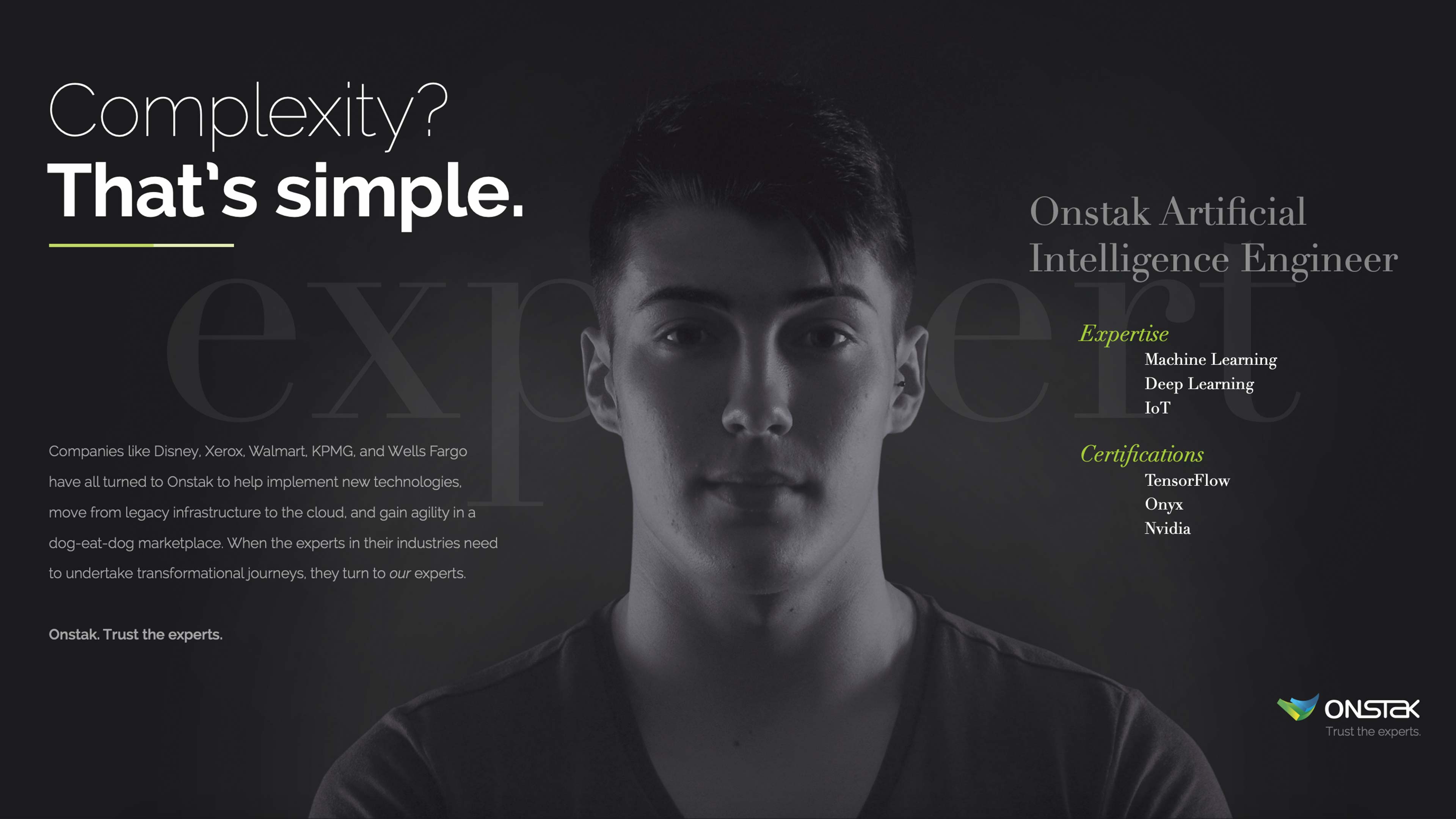 OnStak Experts Concept