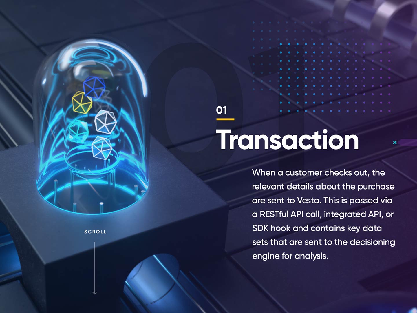 Vesta Landing Page