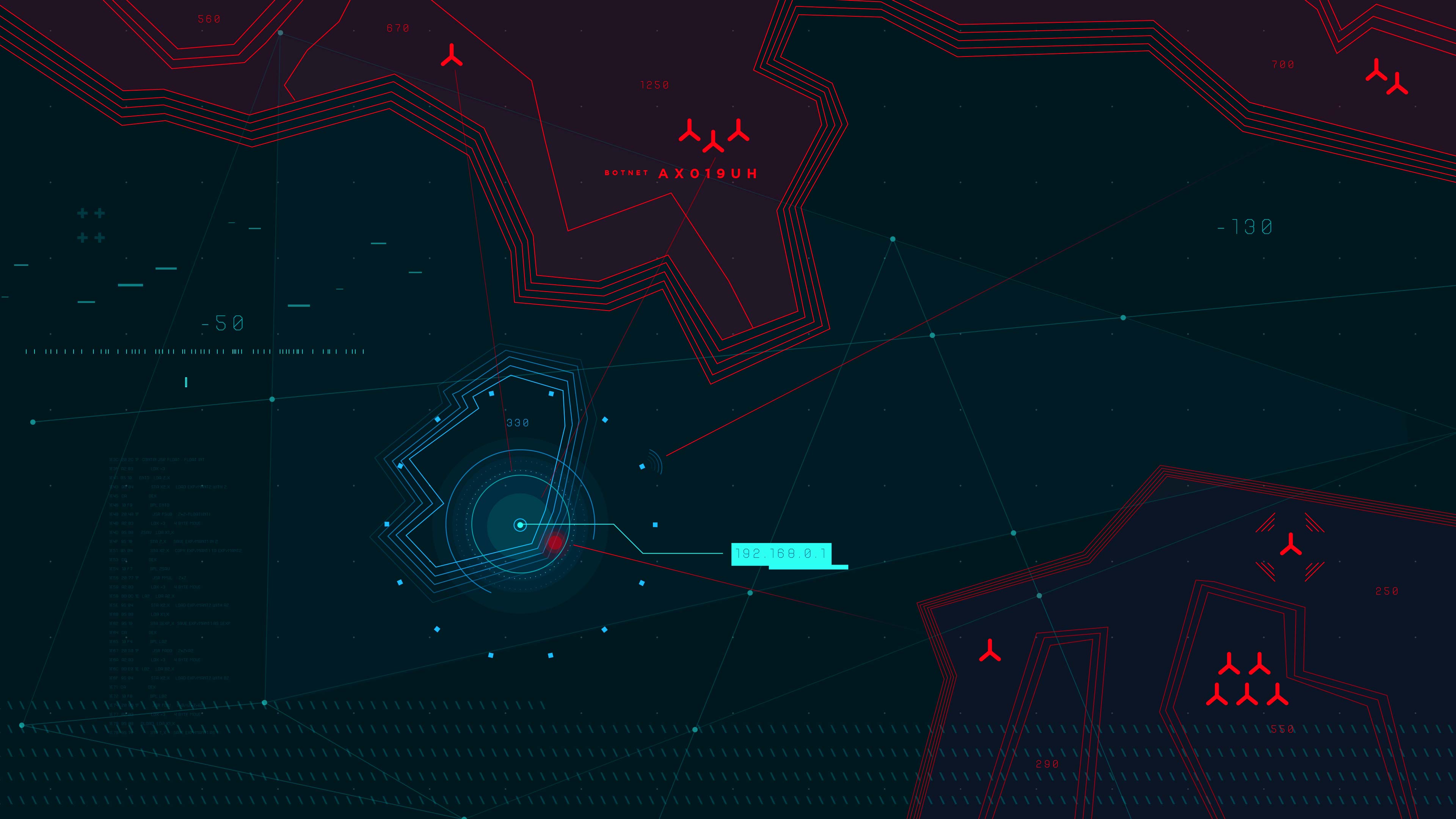 FireEye Cyber Vectors Artwork